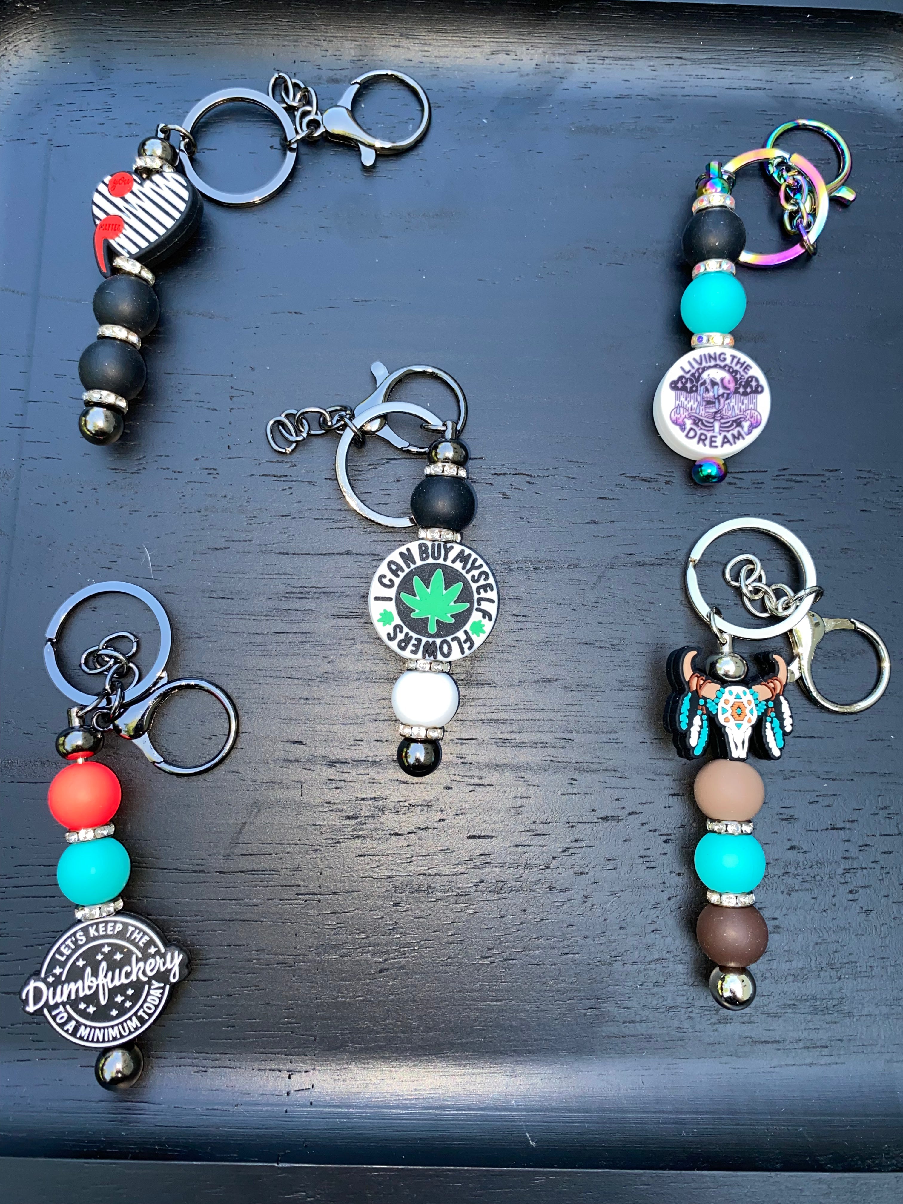 Beaded Keychains
