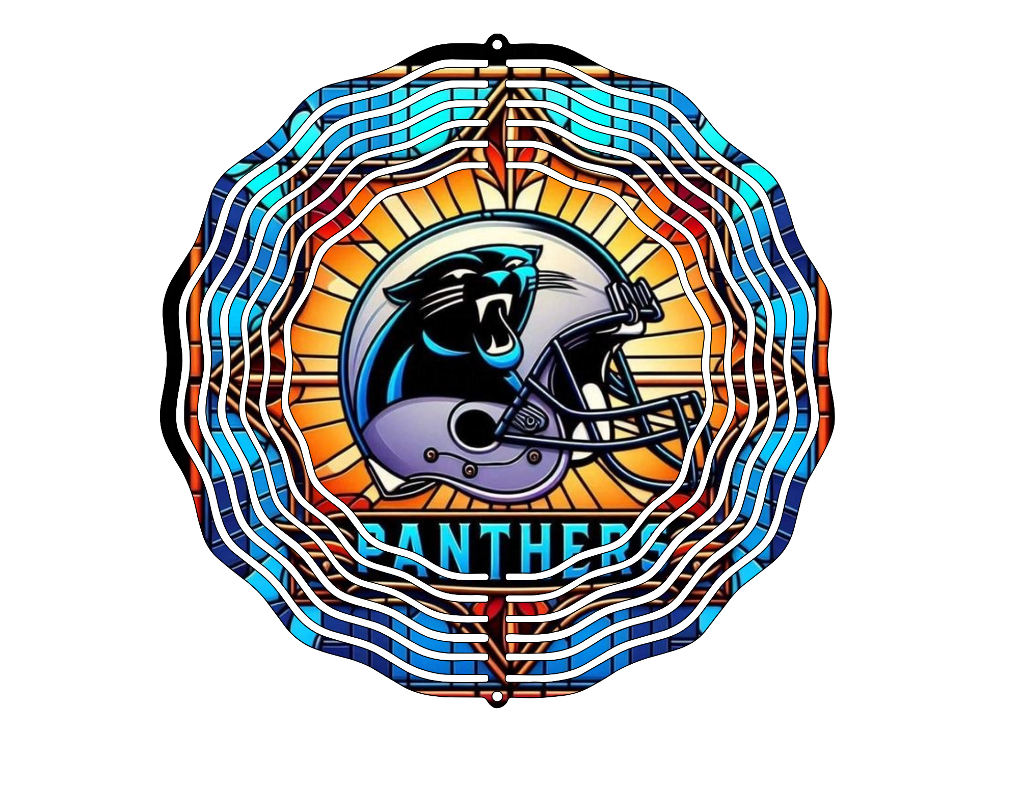 Panthers wind spinner