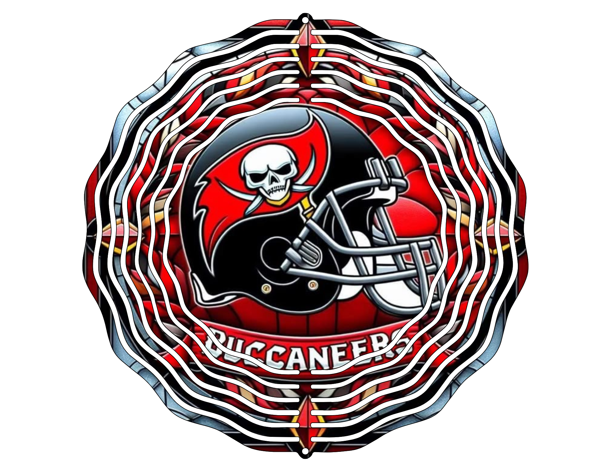 Buccaneers wind spinner