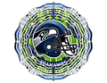 Seahawks wind spinner