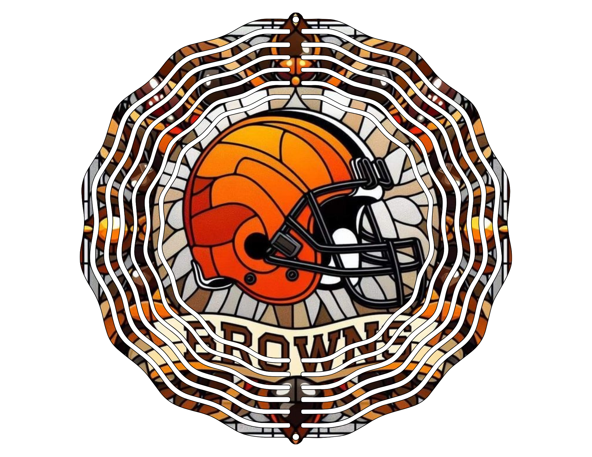 Browns wind spinner