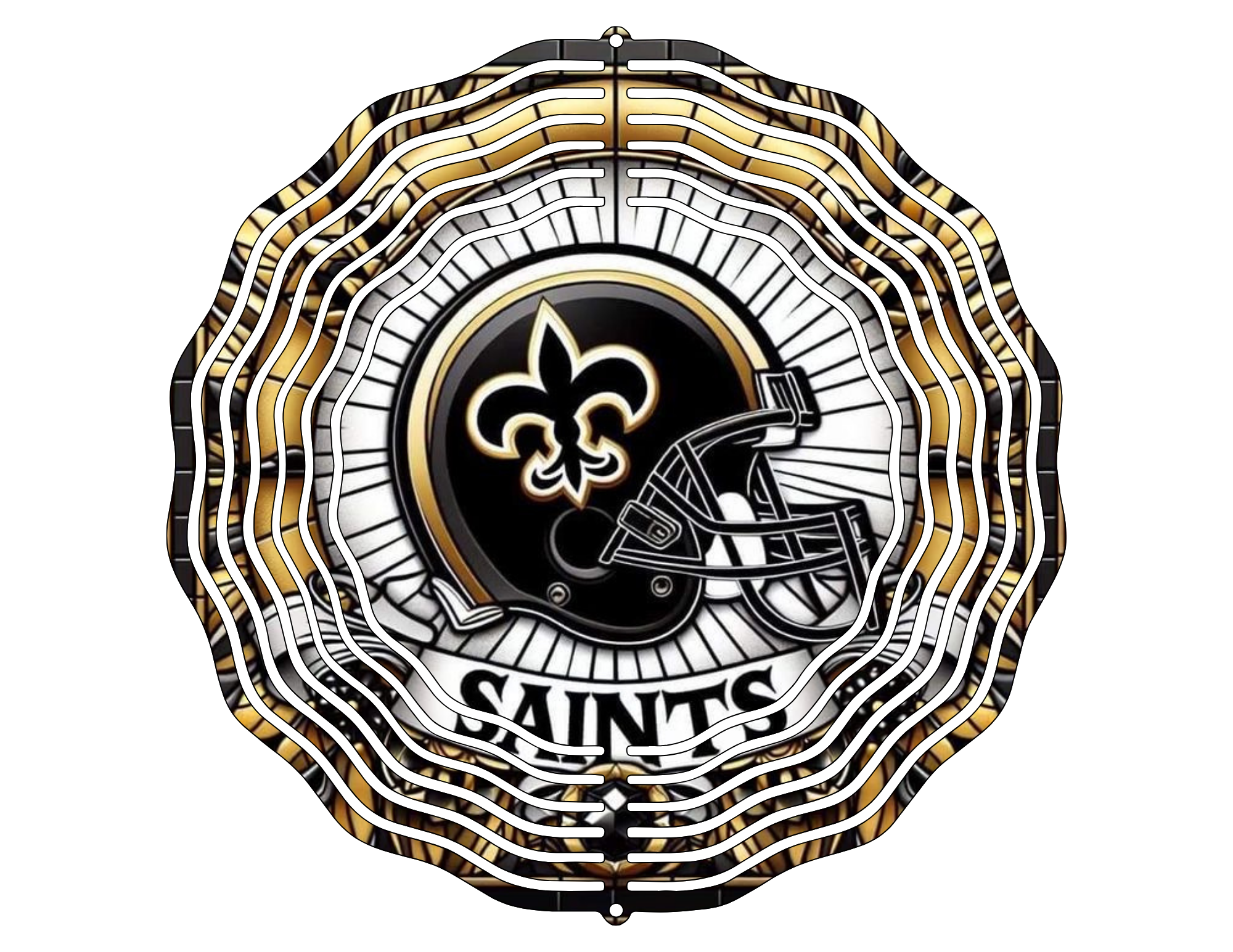 Saints wind spinner